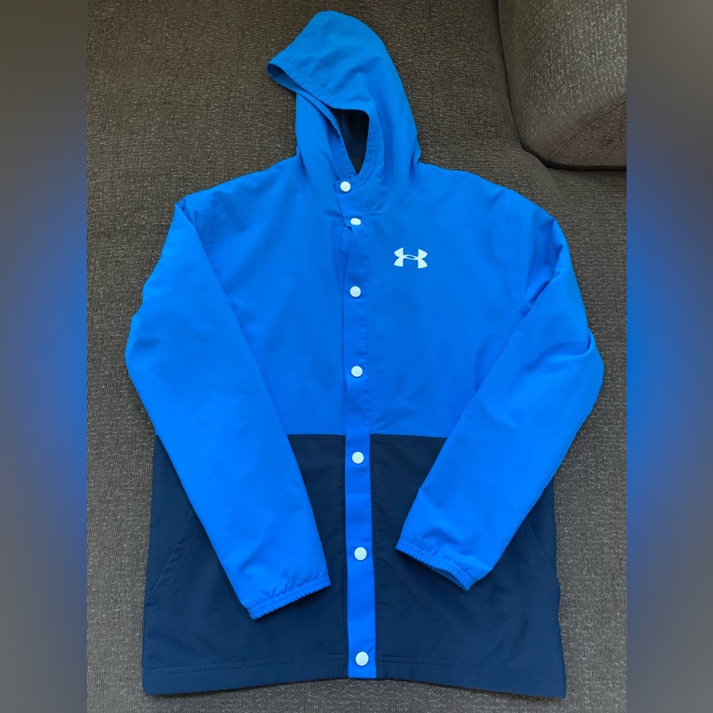 Under Armour Kids Blue and Black Performance Jacket